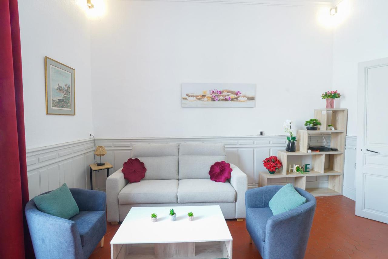 Appartement Du Forum,La Gare, 50 M2 , Climatisation, Garage, Cour Narbonne Exterior foto