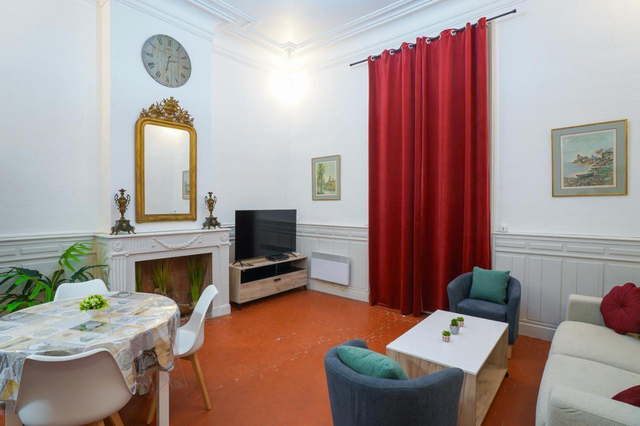 Appartement Du Forum,La Gare, 50 M2 , Climatisation, Garage, Cour Narbonne Exterior foto