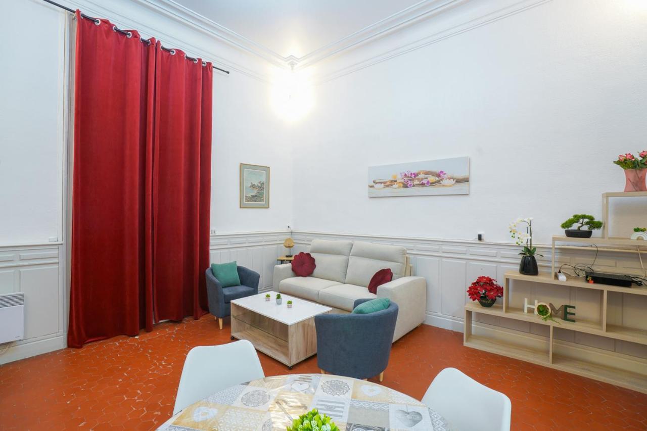 Appartement Du Forum,La Gare, 50 M2 , Climatisation, Garage, Cour Narbonne Exterior foto