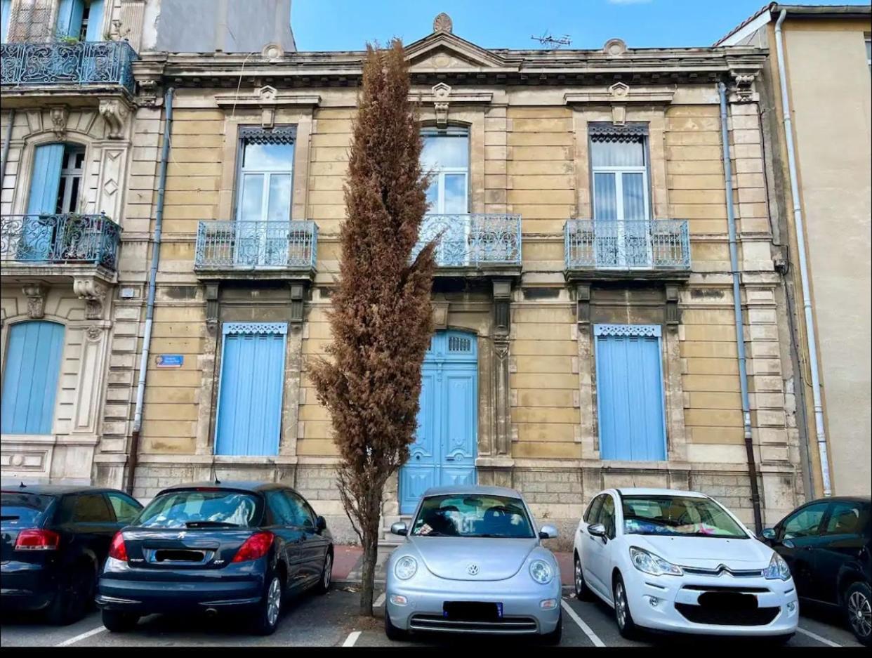 Appartement Du Forum,La Gare, 50 M2 , Climatisation, Garage, Cour Narbonne Exterior foto